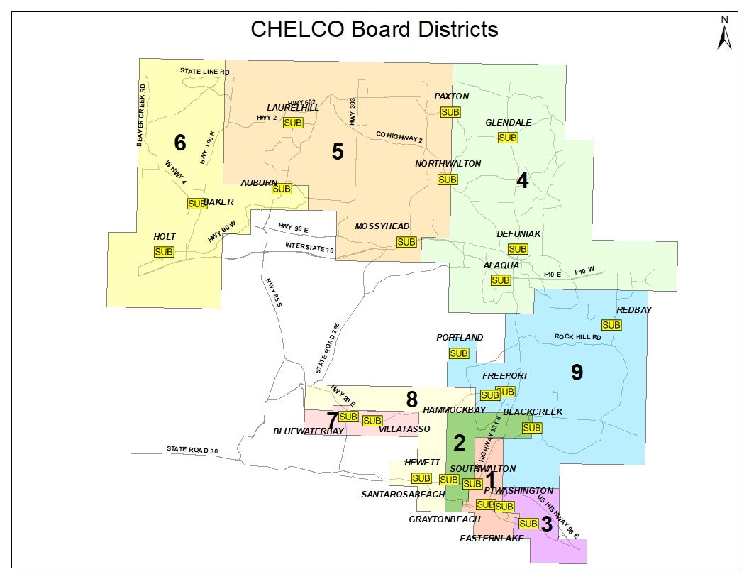Updated 2022 Board District Map